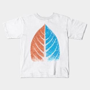 Leaf - Double Color Kids T-Shirt